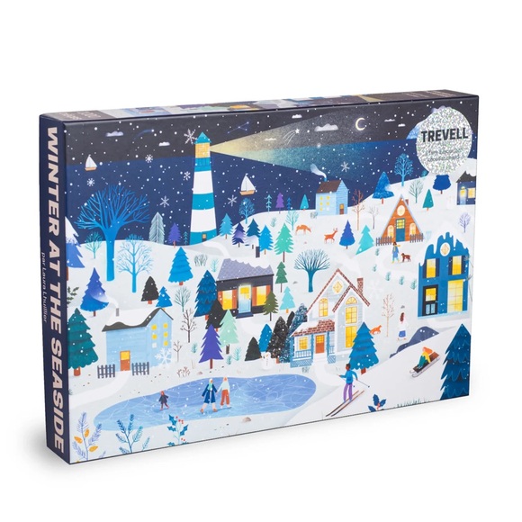 Trevell Other - Trevell "Winter at the Seaside" 1000 piece Puzzle